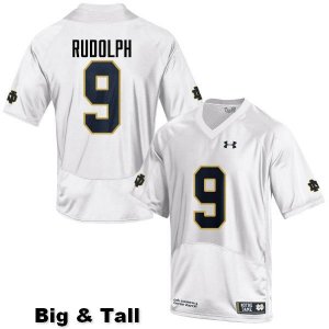 Notre Dame Fighting Irish Men's Kyle Rudolph #9 White Under Armour Authentic Stitched Big & Tall College NCAA Football Jersey EMG8299LV